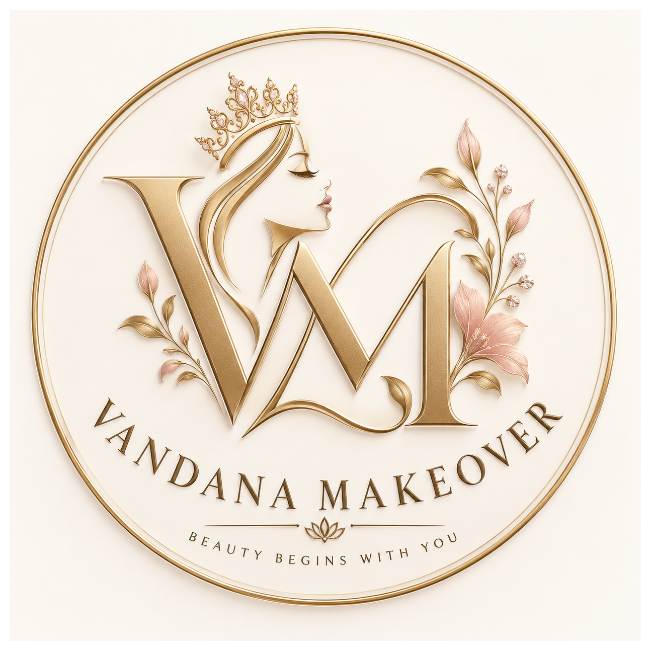 Vandana Makeover logo